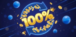 визуальный элемент бонуса 100 процентов LotoMart